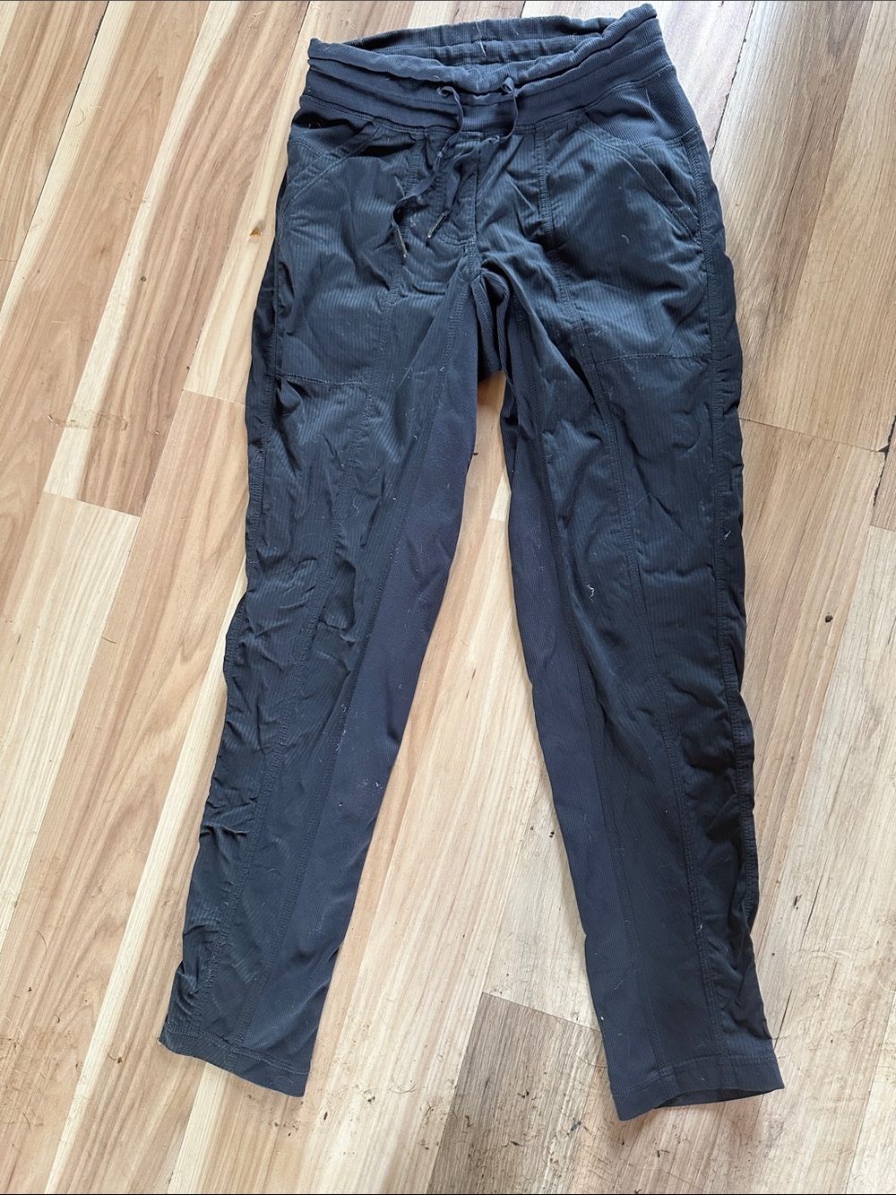 lululemon athletica Men's Black Slim Jogger Sweatpants